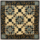 Blue Barn Mini - SAMPLE - FINISHED - Quilted & Bound - 23" x 23"