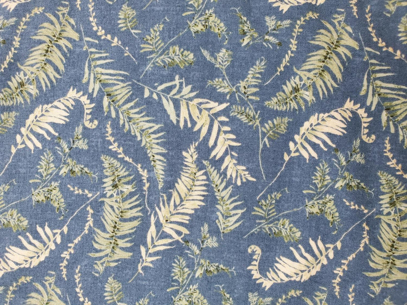 Brown Bag Mystery Quilt Kit - Ferns - 50" x 66"