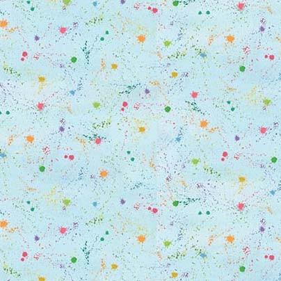 Brush with Nature by Michael Miller - Colour Splash Blue 10485-11