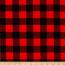 Buffalo Print WIDEBACK 108" by Windham Fabrics - Red/Black 51462-1