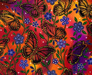Butterflies by Betty Albert - Orange BA-0003