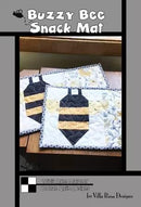 Buzzy Bee Snack Mat PATTERN by Villa Rosa Designs 8"x14" (makes 2) VRDOQ094