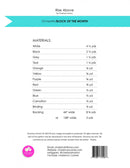 Rise Above Quilt Pattern (BOM)  by Charisma Horton (96" x 96")