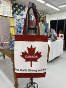Canadian Classics SAMPLE - FINISHED CANVAS TOTE BAG - 16" x 18.8" x 4"