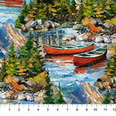 Canoe Lake - Northcott - Scenic Blue Multi DP29232-44