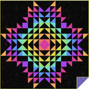 Canyon Road SAMPLE - Pieced Top 64" x 64" (incl binding)