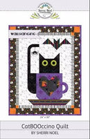 CatBOOccino Quilt Pattern by Sherri Noel (24" x 30")