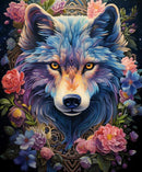 Celeste - Camelot Fabrics - PANEL 36"x44" - Wolf 14240102P-01