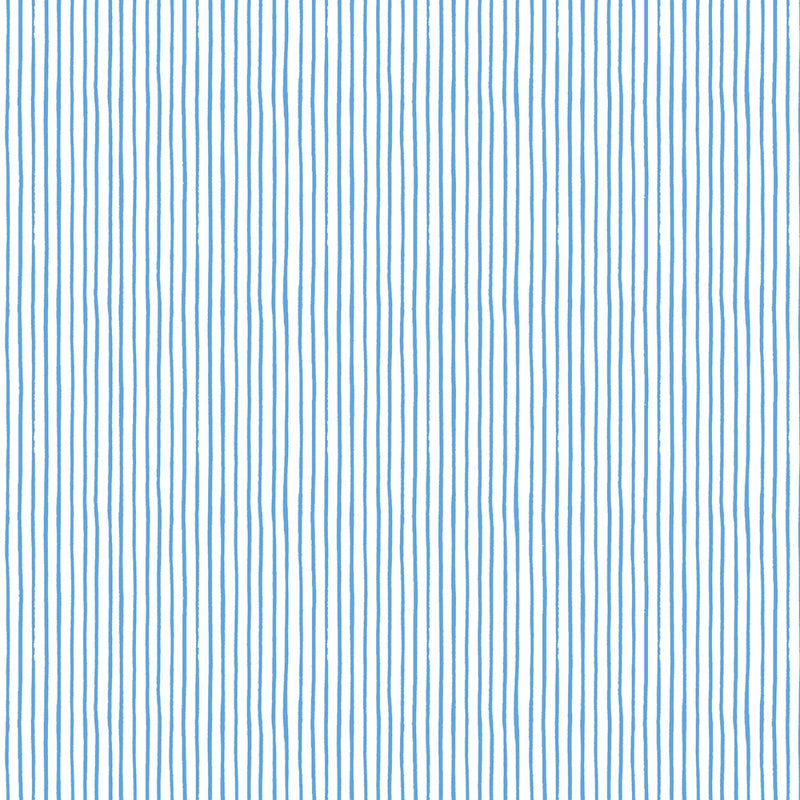 Cherish by Clothworks - Denim Stripe Y3554-88