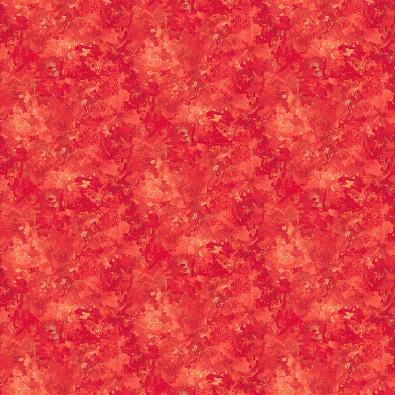 Chroma by Northcott - Fire Coral 9060-23