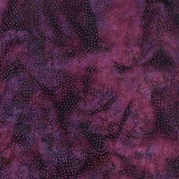 Chromatic by Island Batik - Purple Boysenberry Paisley Dot 112355485