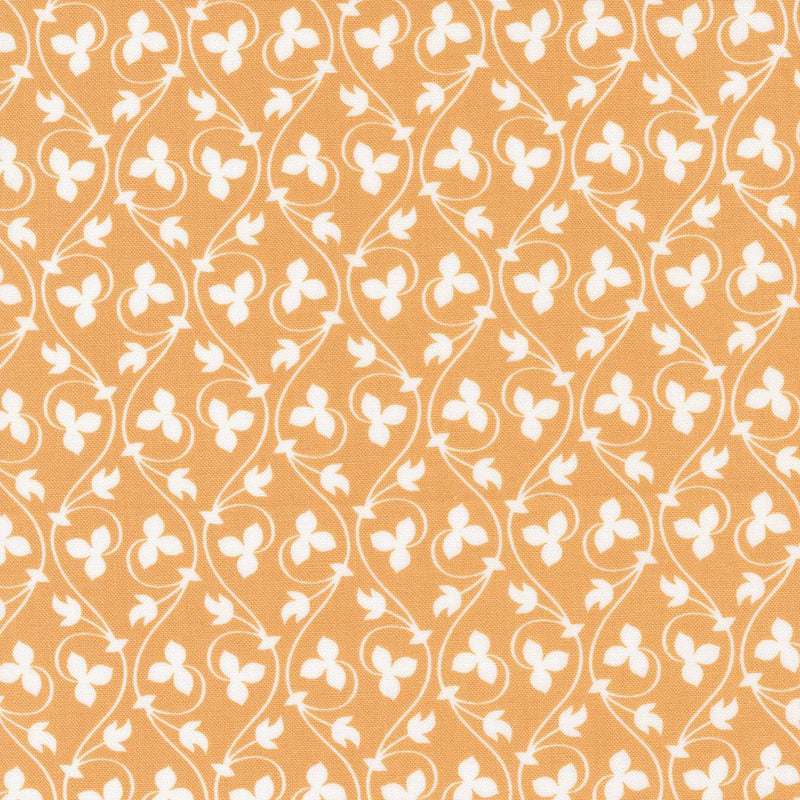 Cinnamon and Cream by Moda - Acorn Vine Butterscotch 20455-14