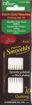 Clover - Black Gold Needles - Quilting