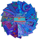 Collective Classics Charm Pack - Kaffe Fassett 42pc - FB6CPGP.ROYAL