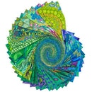Collective Classics Jelly Roll - Tidal - Kaffe Fassett 40pc - FB4DRGP.TIDAL