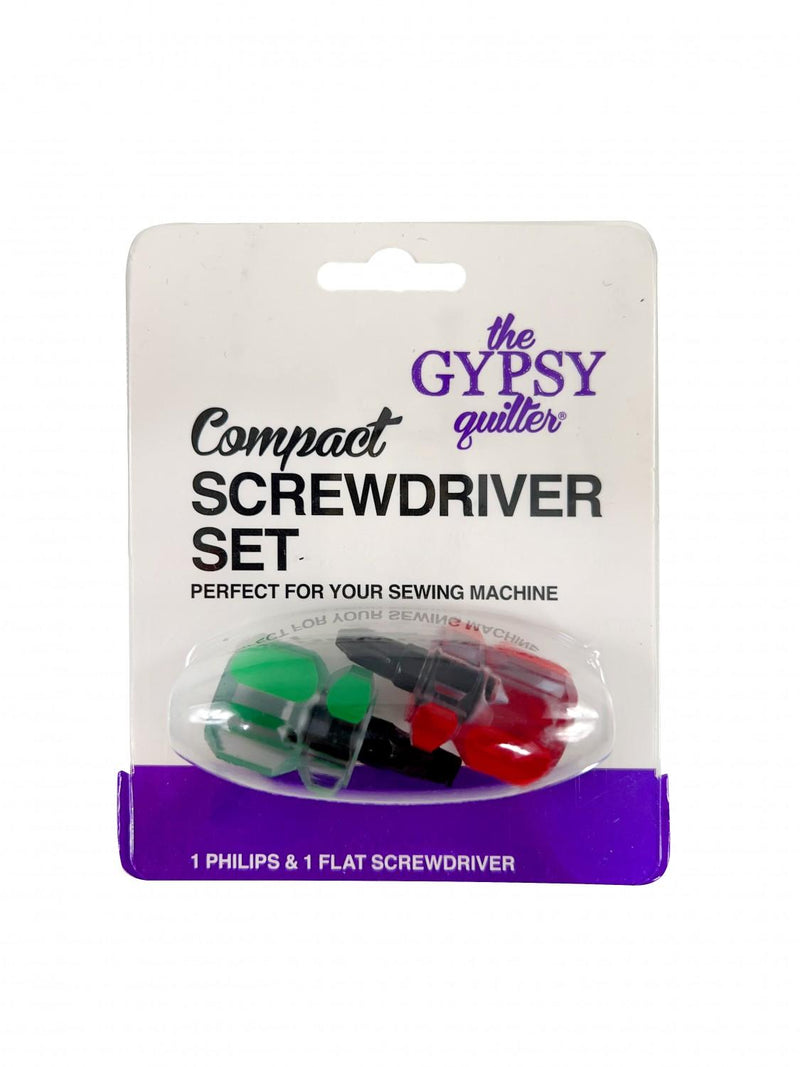 Compact Screwdriver Set by Gypsy Quilter - TGQ132