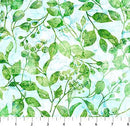 Concerto - Northcott - Pale Blue/Green Trailing Leaves DP27830-42
