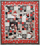 Cool Club FLANNEL Quilt KIT - 48" x 52.5"  (includes binding)