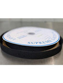 Cotton Webbing 25mm -  Black 724-003 (sold by metre)