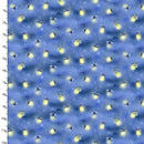 Country Living by John Keeling for 3 Wishes - Firefly Flight Blue 21679-BLU