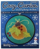 Cozy Curios - Holly - by Wonderfil (Pre-cut Wool Kit)
