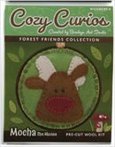 Cozy Curios - Mocha The Moose - by Wonderfil (Pre-cut Wool Kit)