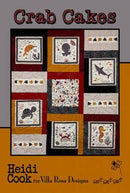 Crab Cakes Quilt Pattern by Villa Rosa Designs (45" x 51") VRDMC083