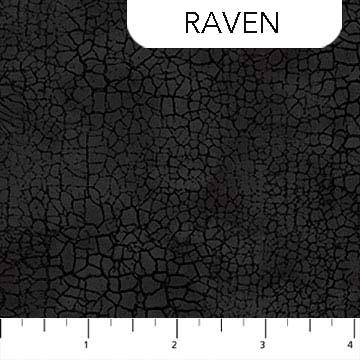 Crackle by Northcott - Raven 9045-99