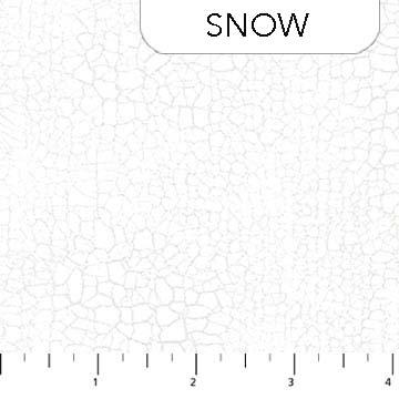 Crackle by Northcott - Snow 9045-10