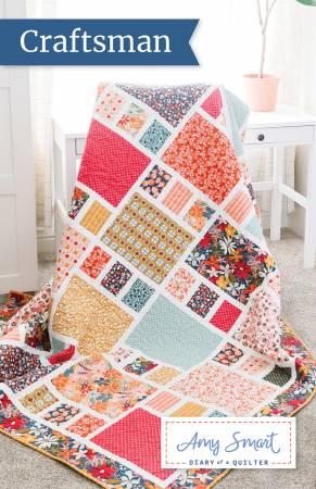 Craftsman Quilt Pattern by Amy Smart -  Diary of a Quilter - DQ-1601