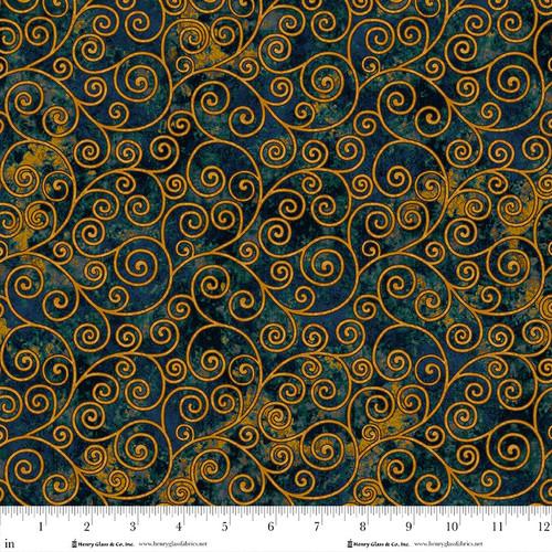 Crow-Mazing by Henry Glass - Indigo 3442-77