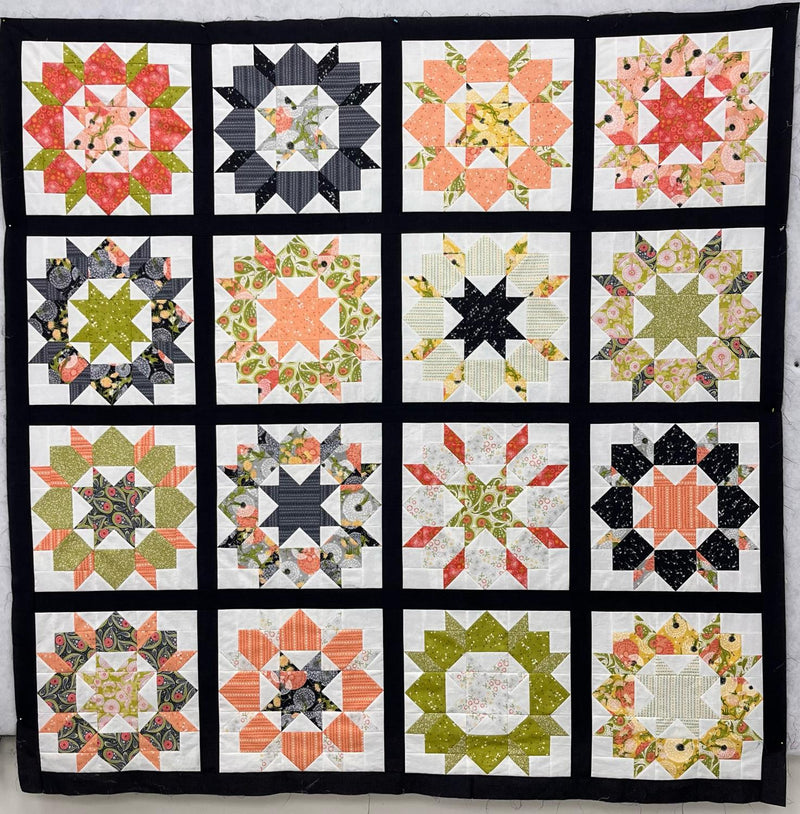 Dandi Duo - SAMPLE - Pieced Top - 74" x 74"