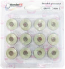 DecoBob Prewound Bobbins Size L 80wt Antique White (12 bobbins) DB112