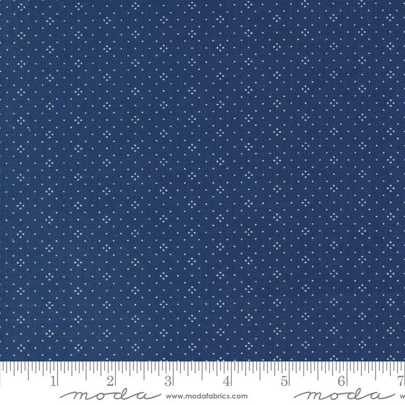 Denim & Daisies by Fig Tree & Co for Moda - Midnight Jeans Eyelet 520488-108