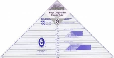 Diagonal Set Triangle Ruler by Marti Michell -  Large  MM8104