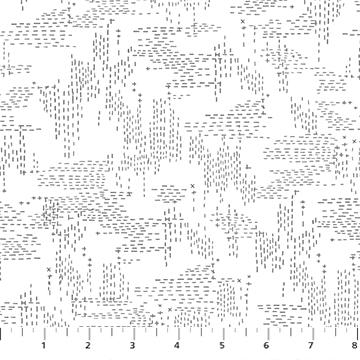 Dovetail by Figo - White Gray Stitches - 92036-10