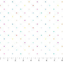 Dovetail by Figo - White Multi Ditsy Dots - 92026-10