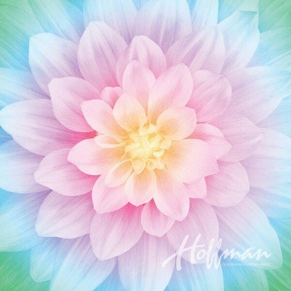 Dream Big Digital Print by Hoffman - Opal - P4389H-132