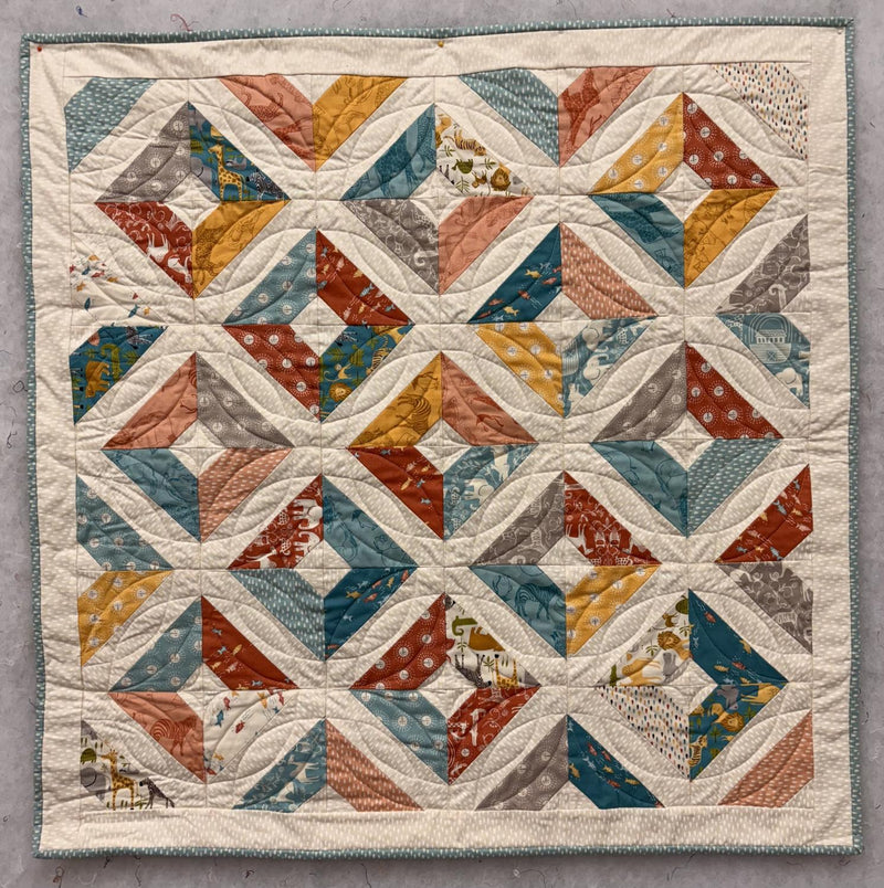 Dream Big Quilt FINISHED - 33.5" x 33.5"