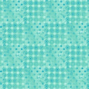 Dream Horses by Studio E - Dotted Patch Aqua 7473-66