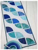 Drunkard's Path Table Runner PATTERN by Terry Atkinson for Cut Loose Press - CLPTAK002