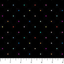 Dusk by Figo - Ditsy Dots Black 92041-99