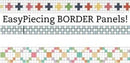 Easy Piecing Grid -2" Fin. Sq. BORDER PANEL 72" X 8"