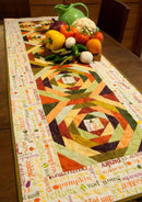 Eat Your Veggies Table Runner Pattern Sheet by Cut Loose Press (18" x 58") CLPJAW011