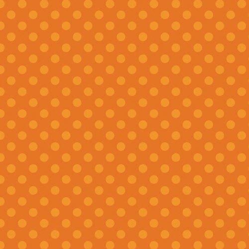 Emma & Mila Cottons - Dots on Orange 4140109WM-03