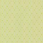 Emma & Mila Cottons - Hexagonal on Lime 4141106WM-02