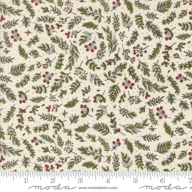 Emmitt and Ivy by Sweetwater for Moda - Vanilla Holly 55695-11