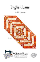 English Lane PATTERN - 15" X 38"  by Quilter's Bouquet
