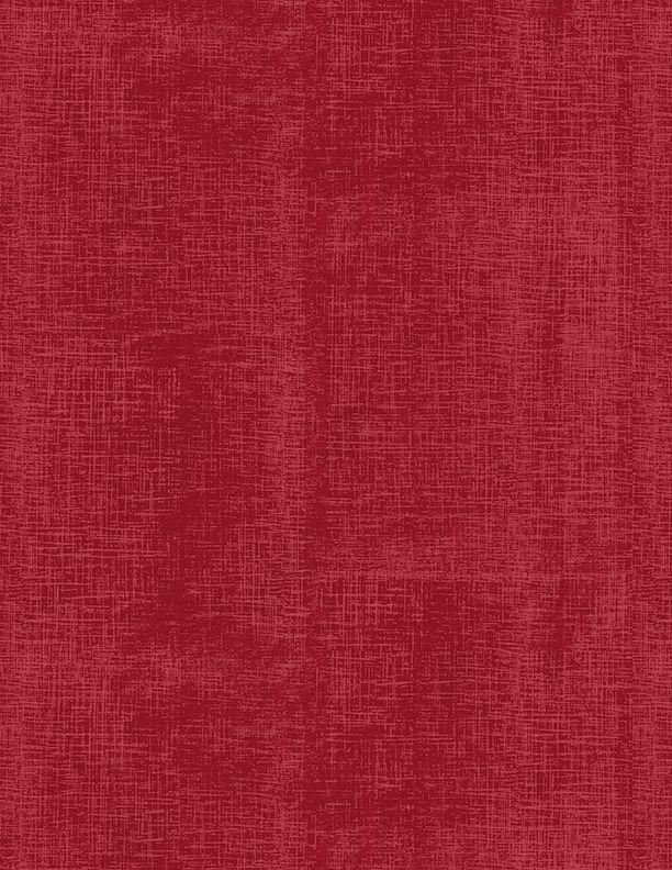 Essentials - Canvas Texture by Wilmington - Ruby Red 3023-39851-330