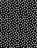 Essentials - On The Dot by Wilmington - White Dots on Black 1817-39146-991